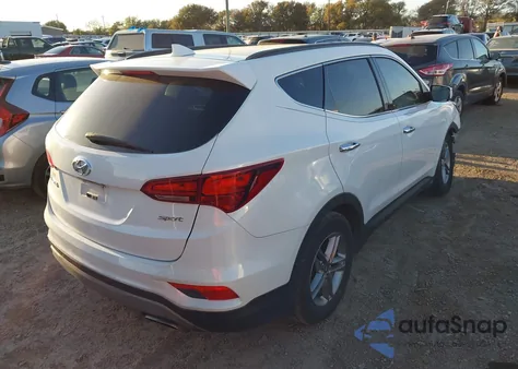2018 Hyundai Santa Fe Sport 2.4L from USA, damaged, VIN 5XYZU3LB1JG543864